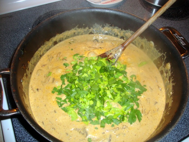 Hubový paprikáš (fotorecept) - obrázok 7