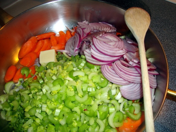 Treska na masle so zeleninovým šalátom a polentou (fotorecept) - obrázok 3