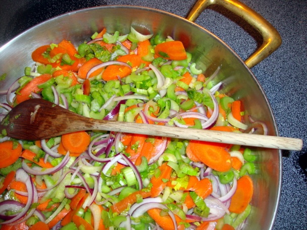 Treska na masle so zeleninovým šalátom a polentou (fotorecept) - obrázok 4