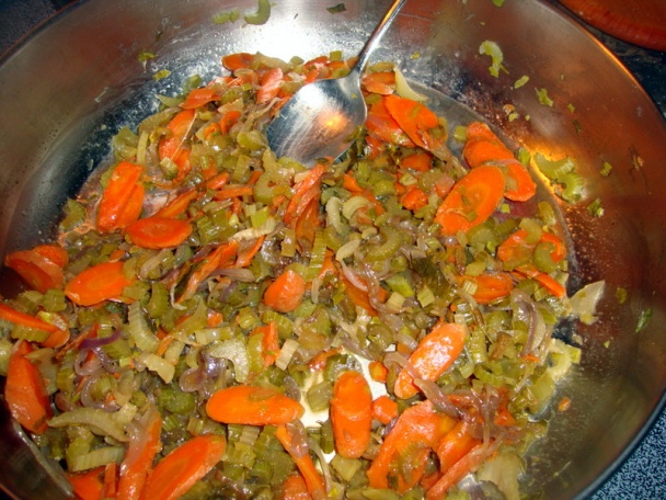 Treska na masle so zeleninovým šalátom a polentou (fotorecept) - obrázok 6