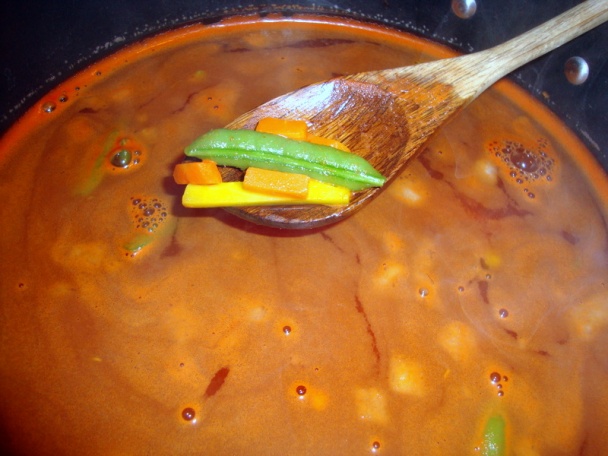 Rýchla diétna zeleninová polievka – LG – s tortellini (fotorecept) - obrázok 4