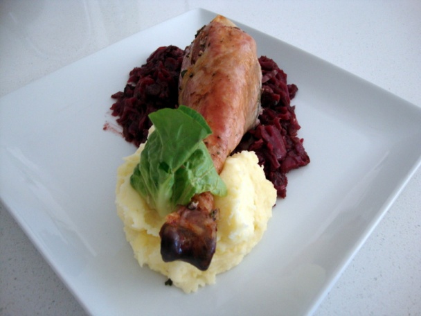 Dusená červená kapusta s jablkami a brusnicami (fotorecept) - obrázok 11