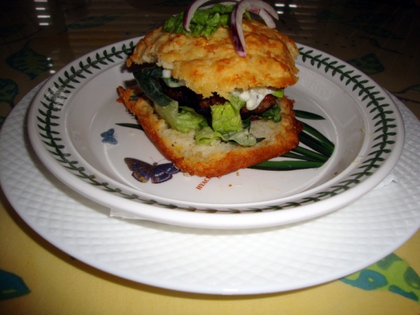 Raňajkové bravčovinky s caesar šalátom (fotorecept) - obrázok 13