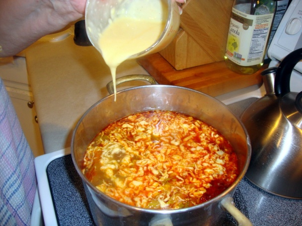 Zeleninová polievka s liatymi haluškami à la Nušta (fotorecept) - obrázok 7