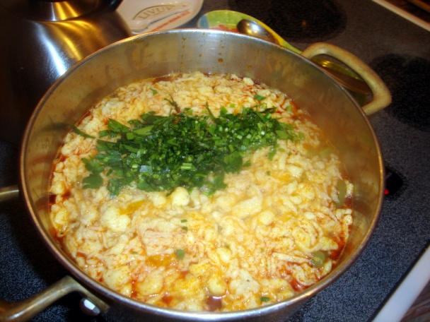 Zeleninová polievka s liatymi haluškami à la Nušta (fotorecept) - obrázok 8