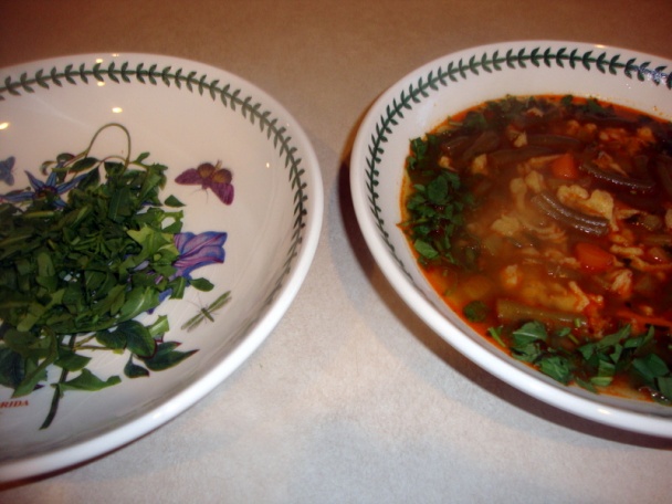 Zeleninová polievka s liatymi haluškami à la Nušta (fotorecept) - obrázok 9