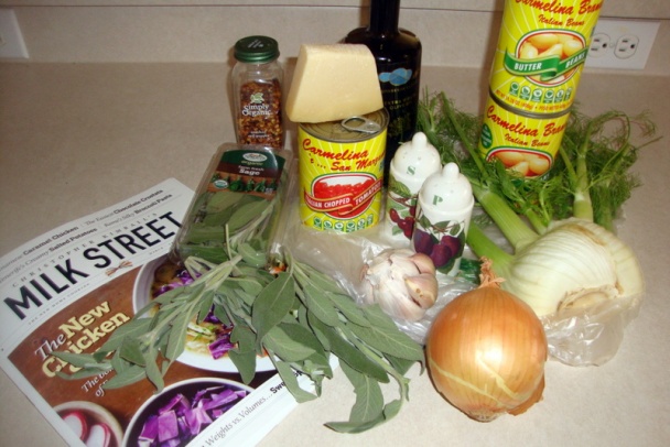 Toskánska fazuľová polievka so šalviou (fotorecept) - obrázok 1