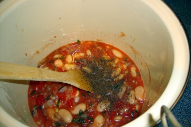 Toskánska fazuľová polievka so šalviou (fotorecept) - obrázok 7