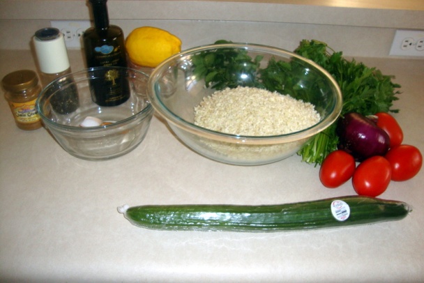Tabouleh s karfiolom (fotorecept) - obrázok 1