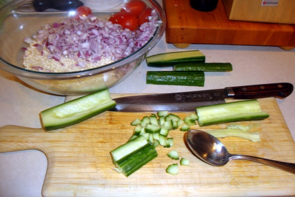 Tabouleh s karfiolom (fotorecept) - obrázok 3