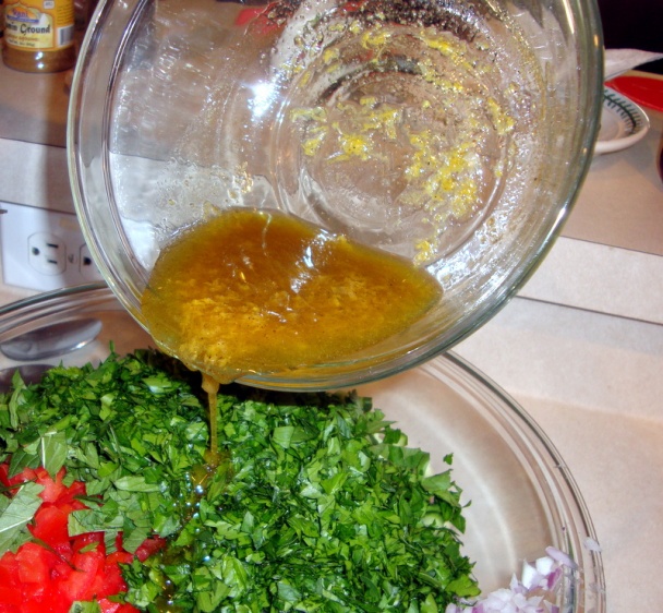 Tabouleh s karfiolom (fotorecept) - obrázok 7