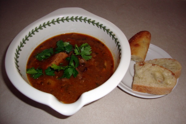 Zemiaková polievka s hubami a bravčovinou (fotorecept) - obrázok 15