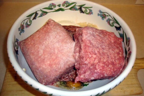 Trojmäsové gigant gule v arrabbiata-marinara omáčke (fotorecept) - obrázok 4