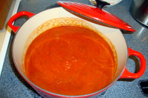 Trojmäsové gigant gule v arrabbiata-marinara omáčke (fotorecept) - obrázok 6