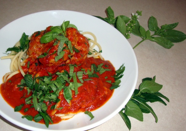 Trojmäsové gigant gule v arrabbiata-marinara omáčke (fotorecept) - obrázok 12