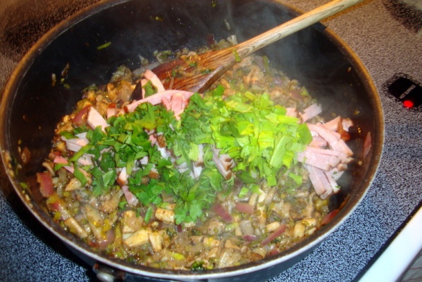 Praženica s hlivou ustricovou na šalotke a póre (fotorecept) - obrázok 6