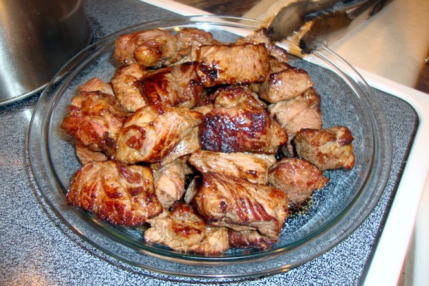 Hovädzie kocky na pive (fotorecept) - obrázok 3