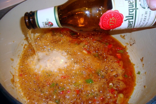 Hovädzie kocky na pive (fotorecept) - obrázok 6