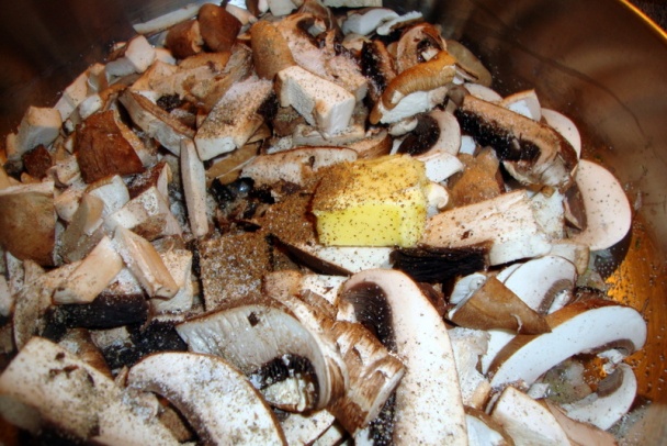 Mix troch druhov húb na šalotke (fotorecept) - obrázok 3