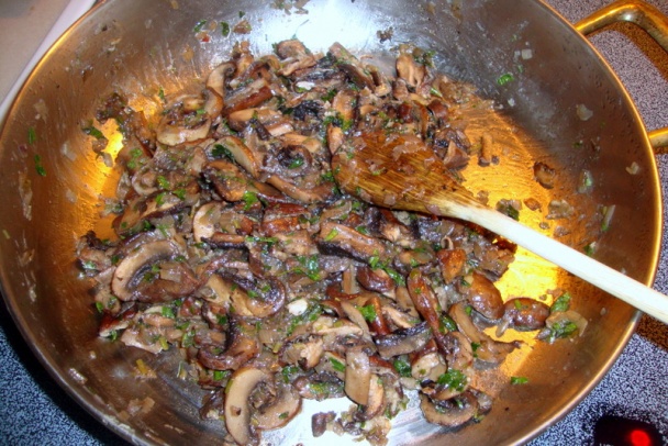 Mix troch druhov húb na šalotke (fotorecept) - obrázok 5