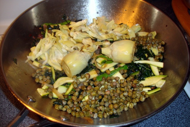 Teplý šalát z lacinato kelu so sladkými zemiakami (fotorecept) - obrázok 6