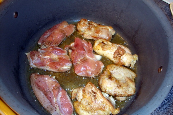 Paprikáš z kuracích pŕs s cuketkami a hubami (fotorecept) - obrázok 3