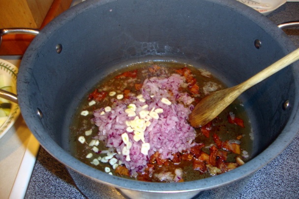 Paprikáš z kuracích pŕs s cuketkami a hubami (fotorecept) - obrázok 6