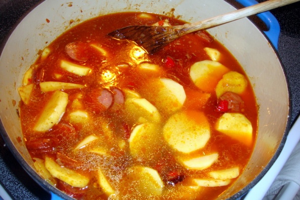 Zemiakový guláš spod Bankova (fotorecept) - obrázok 8