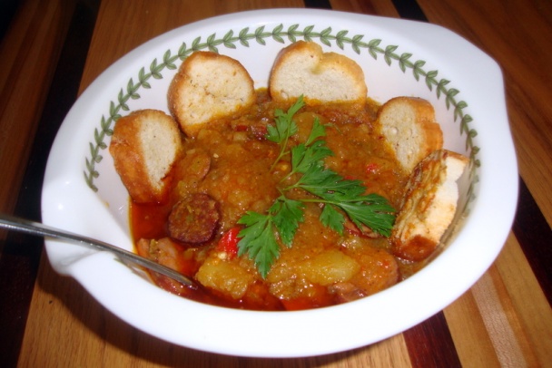 Zemiakový guláš spod Bankova (fotorecept) - obrázok 12