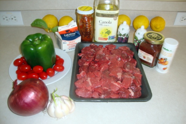 Hovädzí paprikáš s hubami (fotorecept) - obrázok 1