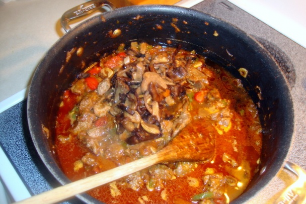 Hovädzí paprikáš s hubami (fotorecept) - obrázok 9