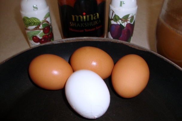 Vajíčka v očistci – shakshuka (fotorecept) - obrázok 1