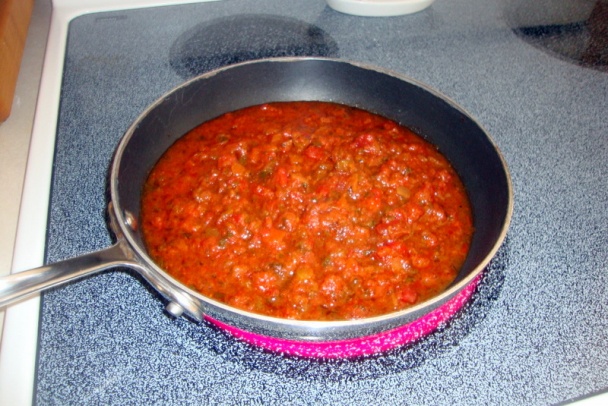 Vajíčka v očistci – shakshuka (fotorecept) - obrázok 2
