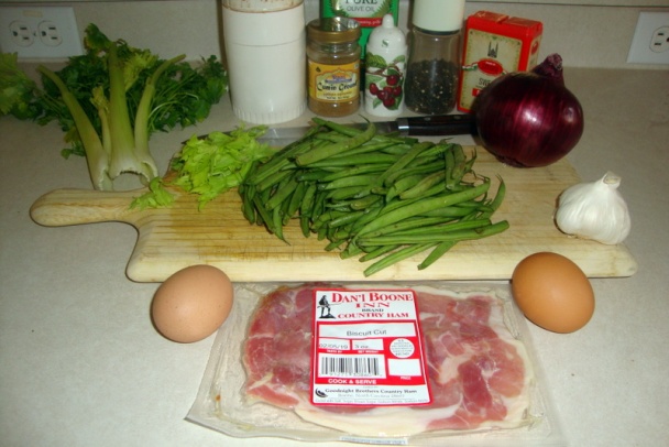 Fazuľka so šunkou a s pečenou pablano paprikou (fotorecept) - obrázok 1