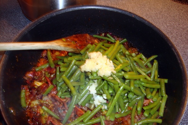 Fazuľka so šunkou a s pečenou pablano paprikou (fotorecept) - obrázok 6