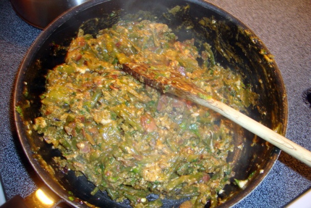 Fazuľka so šunkou a s pečenou pablano paprikou (fotorecept) - obrázok 10