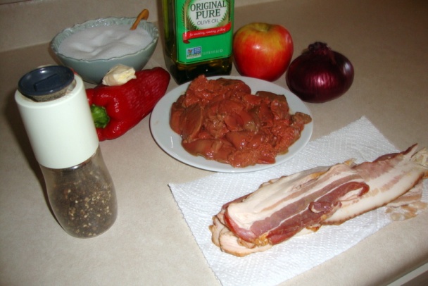 Kuracia pečeň so škvarkami (fotorecept) - obrázok 1