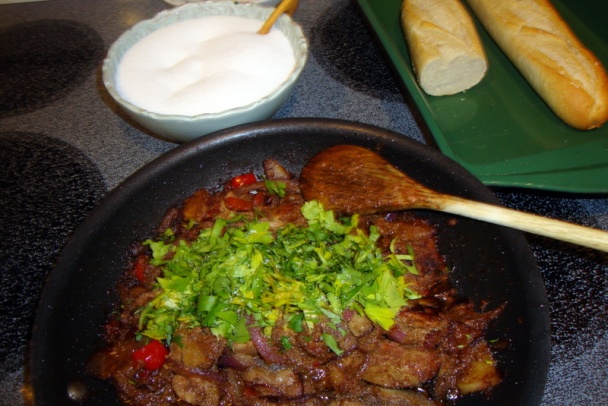 Kuracia pečeň so škvarkami (fotorecept) - obrázok 8