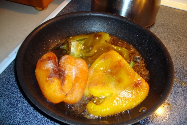 Kapor s trikolórou pečených paprík (fotorecept) - obrázok 9