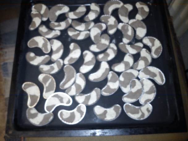 Dvojfarebné rožky (fotorecept) - obrázok 4