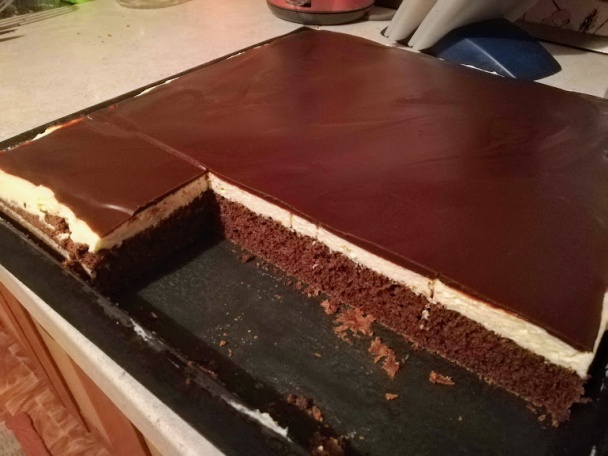 Negerschnitten - čierny zákusok (fotorecept) - obrázok 4