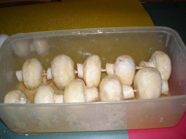 Vyprážané šampiňóny (fotorecept) - obrázok 5