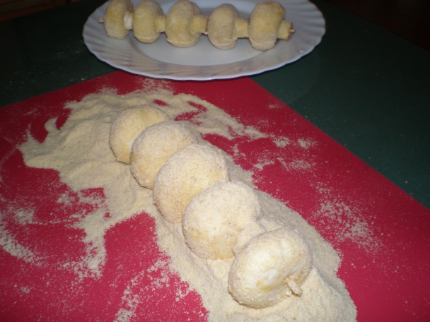 Vyprážané šampiňóny (fotorecept) - obrázok 6