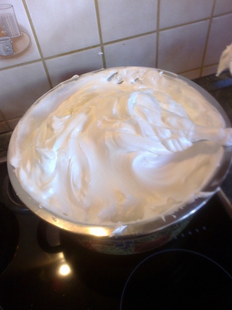 Torta s karamelovým snehom (fotorecept) - obrázok 2