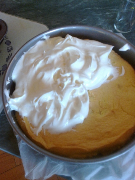 Torta s karamelovým snehom (fotorecept) - obrázok 5