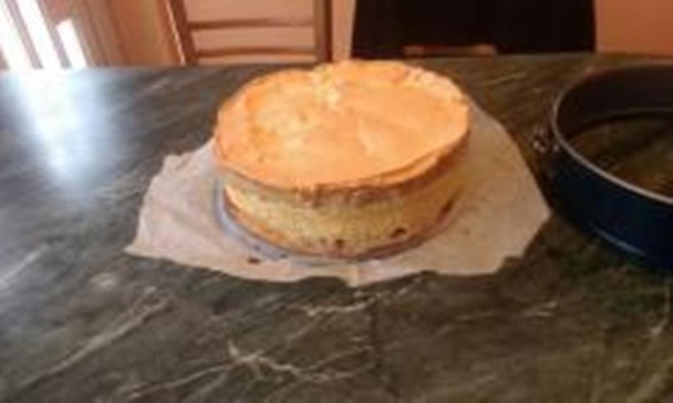 Torta s karamelovým snehom (fotorecept) - obrázok 7