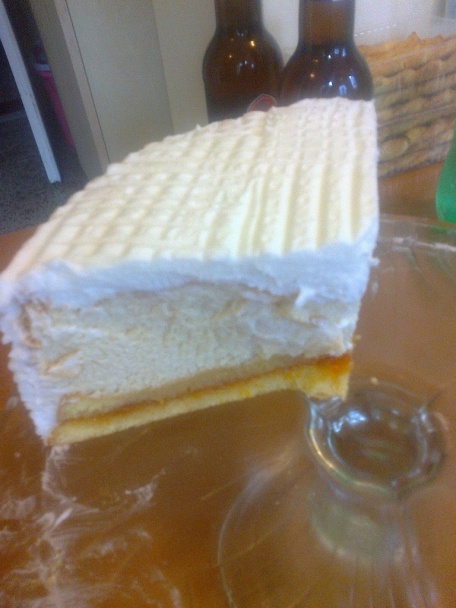 Torta s karamelovým snehom (fotorecept) - obrázok 8