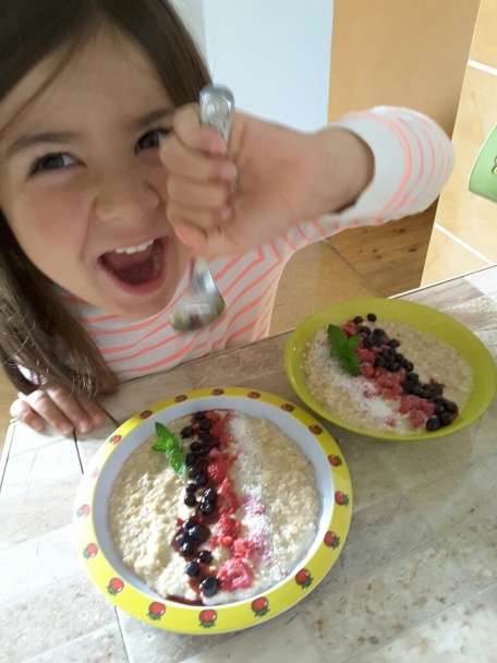 Raňajková ovsená kaša - obrázok 1