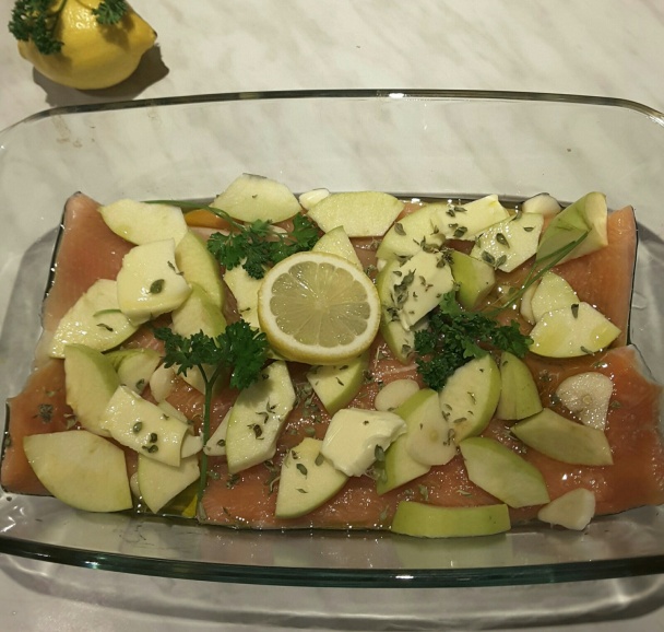 Dúhový pstruh na tekvicovom pyré (fotorecept) - obrázok 1