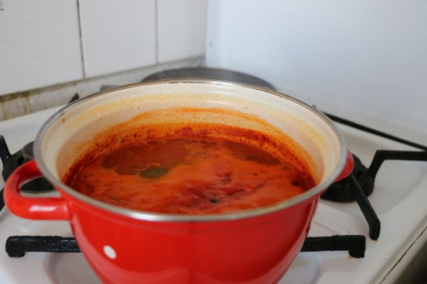 Paradajková polievka (fotorecept) - obrázok 5